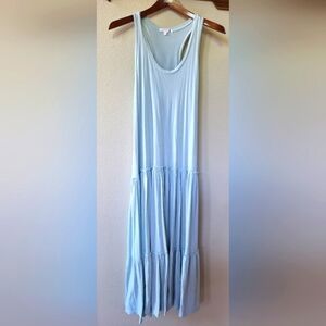 Sundry Womens Mint Tiered Racerback Tank Maxi Dress. Size 2